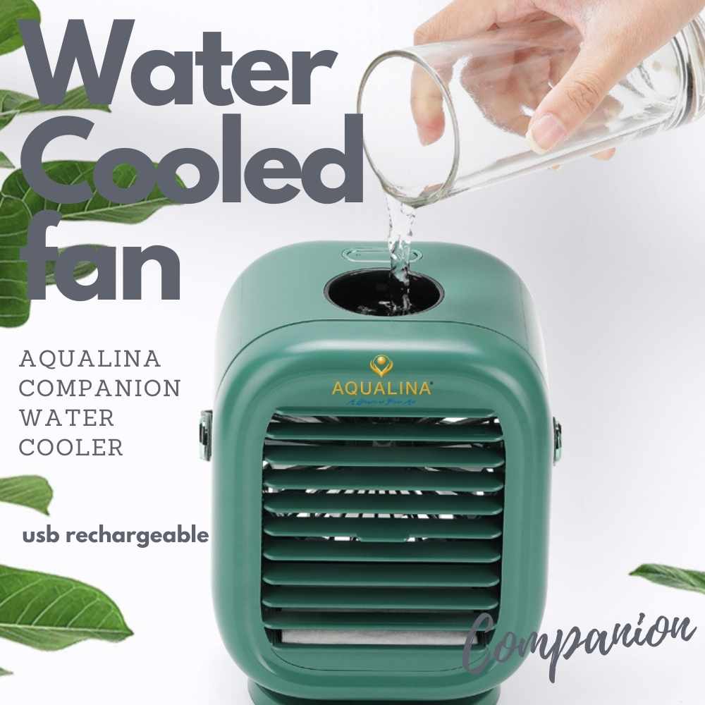 AQUALINA Water Cooled Desk Fan WHITE