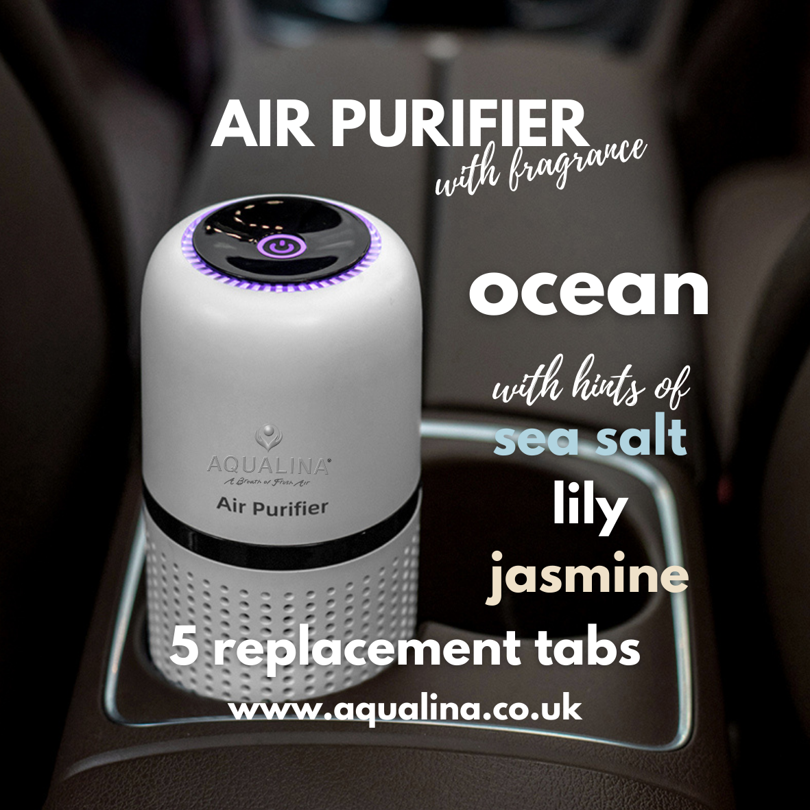 AQUALINA AIR PURIFIER FRAGRANCE TABS - OCEAN