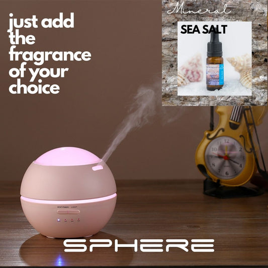 PINK SPHERE DIFFUSER WITH FREE SEA SALT FRAGRANCE