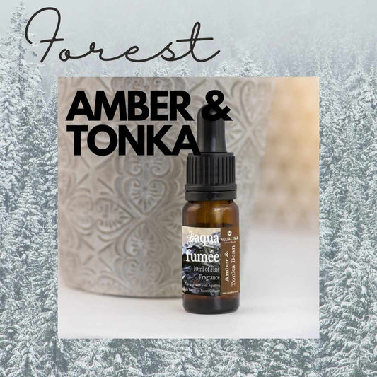 AQUALINA - Amber & Tonka Bean 10ml Fine Fragrance