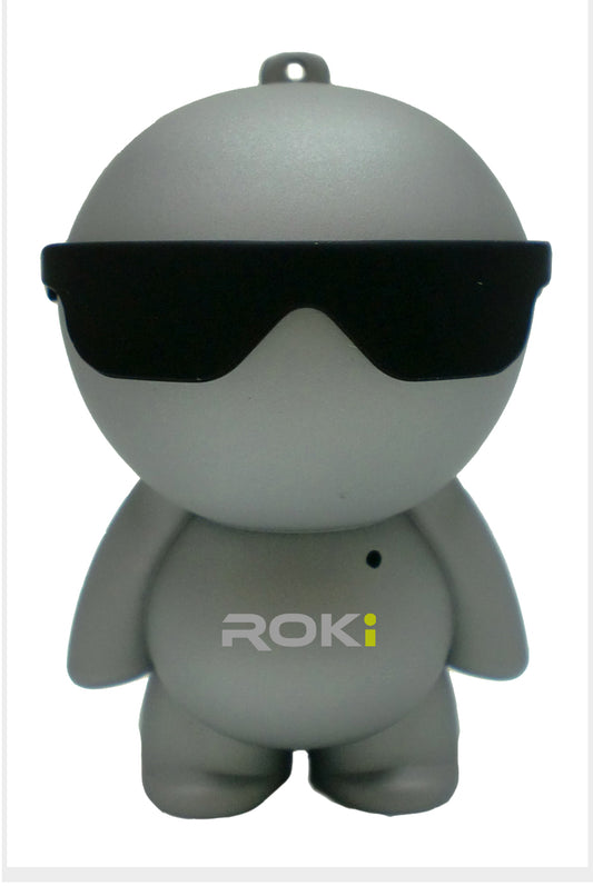 Roki Bluetooth Mini Speaker - Silver